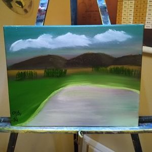 9x12 oil painting